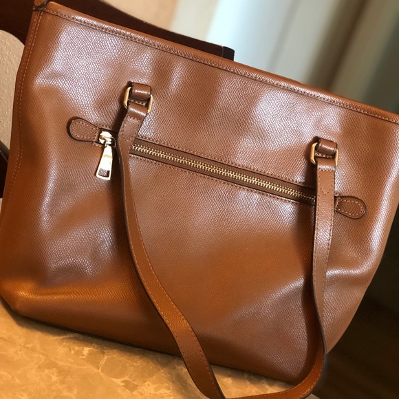 Coach crossgrain leather city zip top tote - Picture 5 of 6